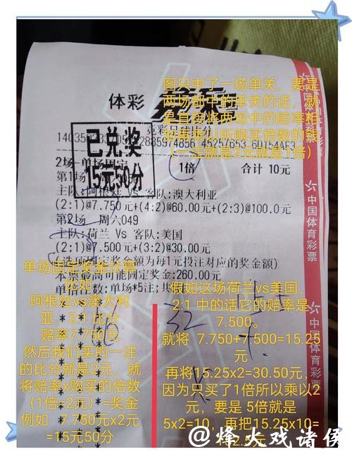 世界杯竞彩：高手的投注经验分享